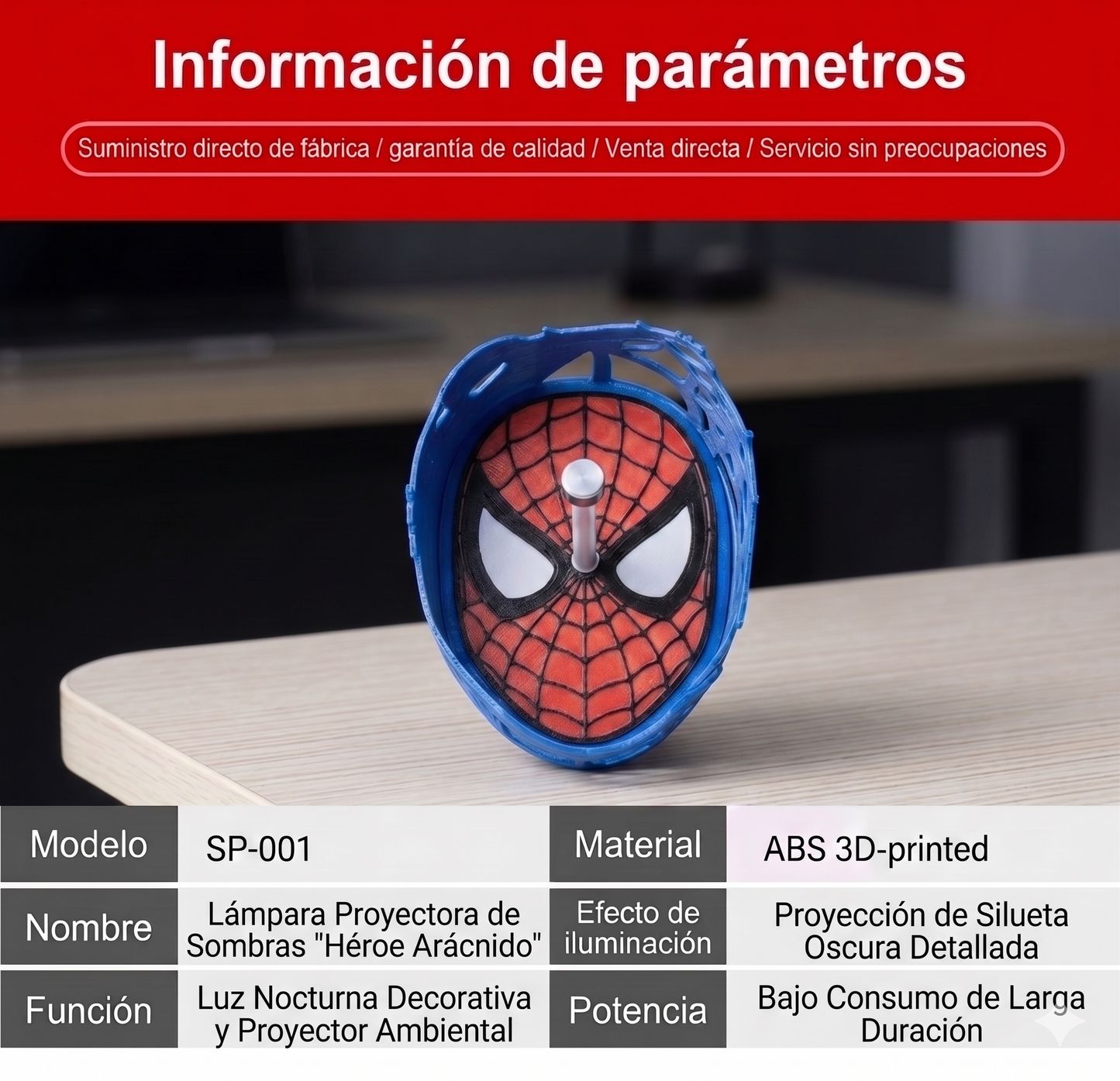 Proyector Sombra Aracnida